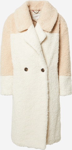 s.Oliver Between-Seasons Coat in Beige: front