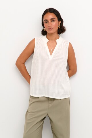 Kaffe Blouse 'Alice' in White: front