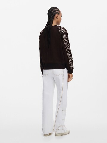 Felpa di Desigual in marrone