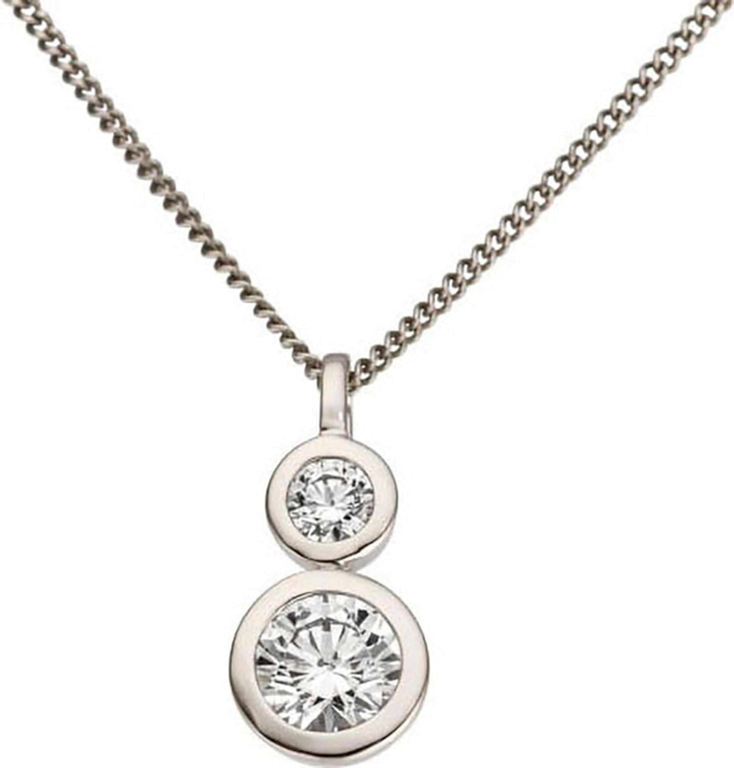 FIRETTI Pendant in Silver: front