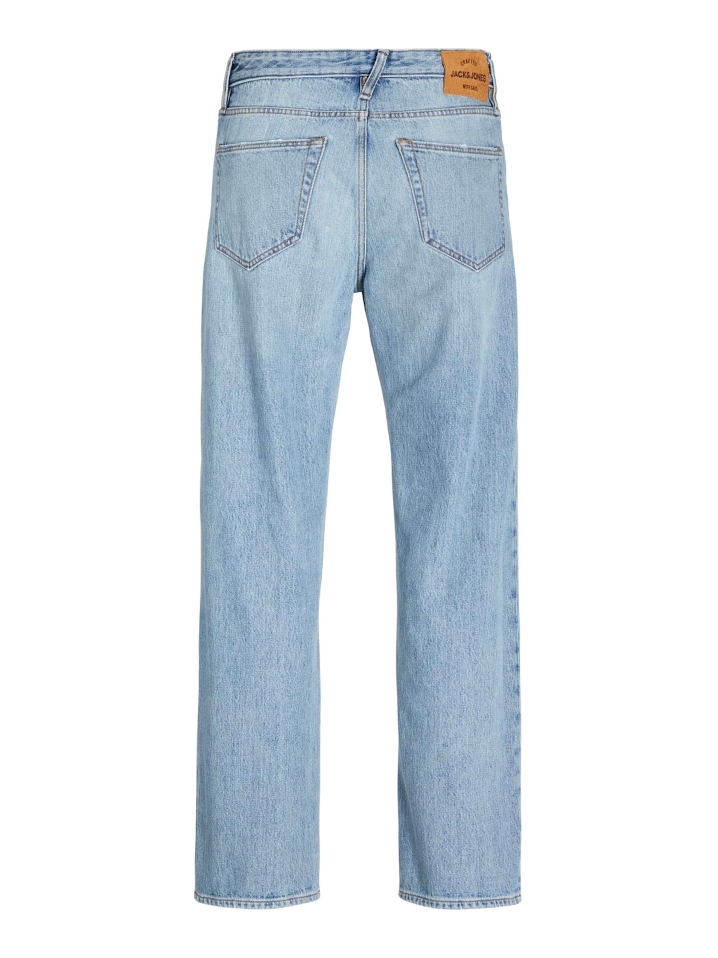 JACK & JONES Loosefit Jeans 'JJIEddie JJCooper' in Blauw