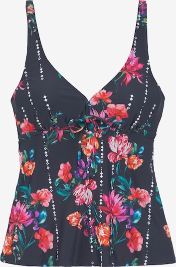 Tankini top 'Sunseeker' SUNSEEKER pe albastru închis / roz, Vizualizare produs