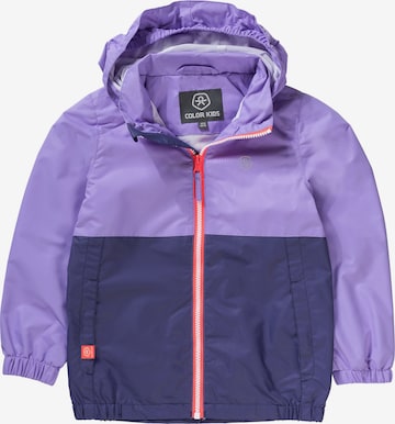 COLOR KIDS Between-Season Jacket in Purple: front