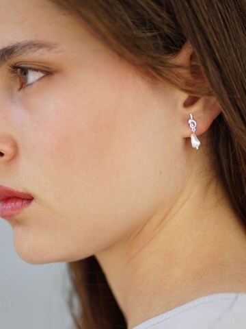 La Moda Me Ohrringe 'Earrings Arisa' in Weiß