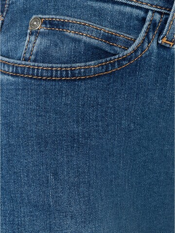 MORE & MORE Zvonové kalhoty Džíny 'Marlene' – modrá