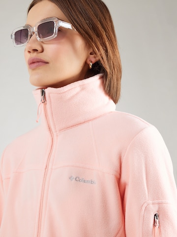 Veste de survêtement 'Fast Trek™ II' COLUMBIA en rose