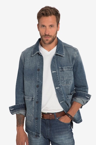 Veste mi-saison JP1880 en bleu : devant