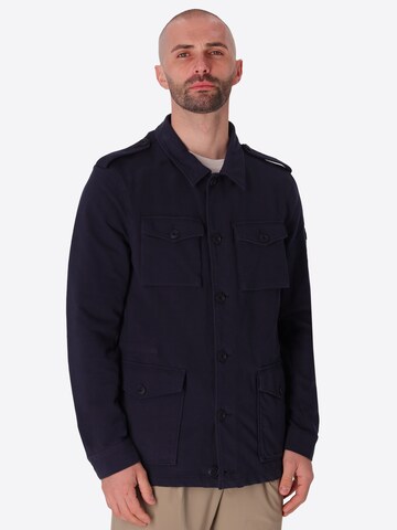 Veste mi-saison Distretto12 en bleu : devant