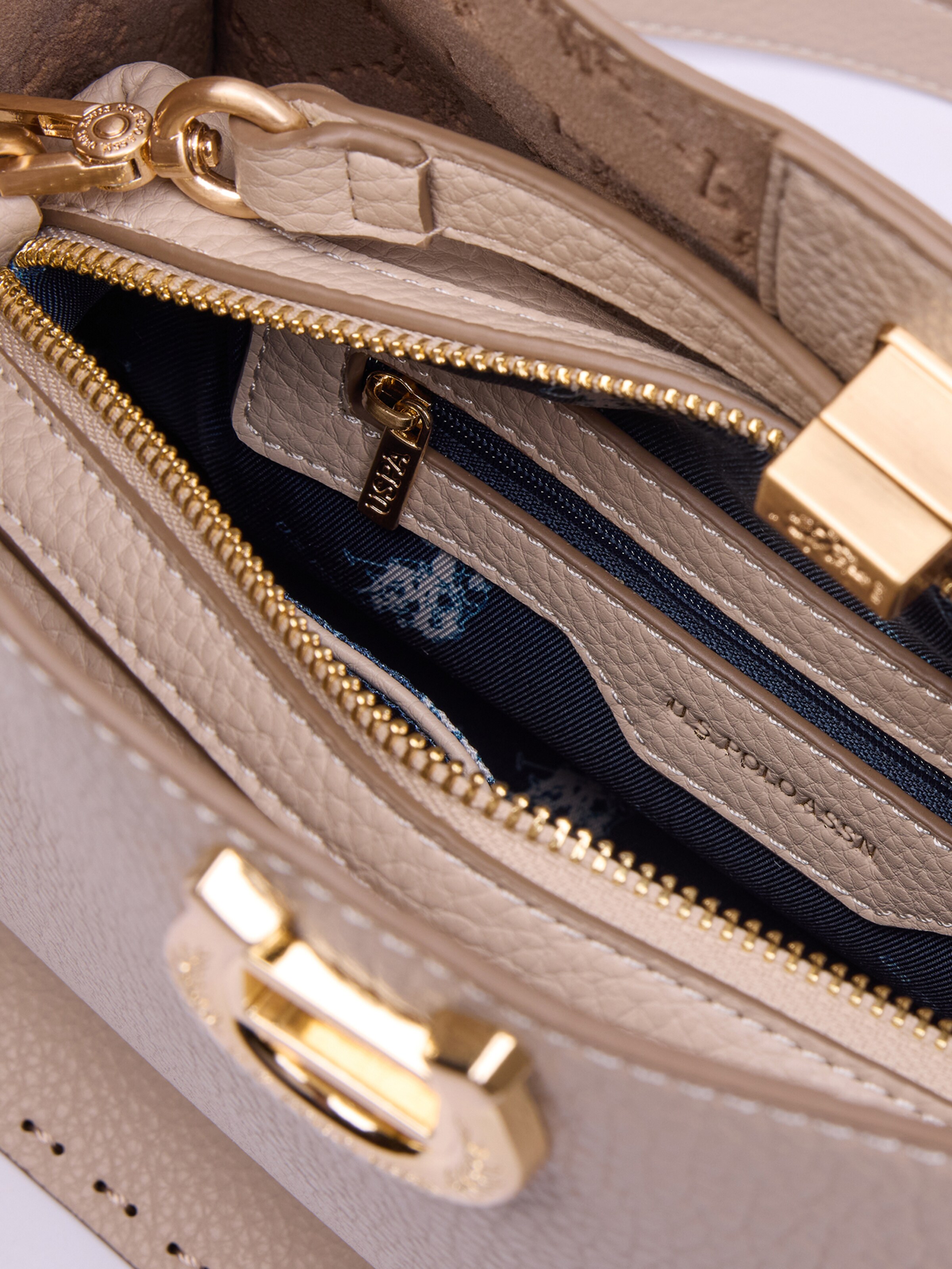 U.S. POLO ASSN. Handtas in Zwart