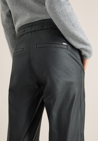 CECIL Wide Leg Hose in Schwarz