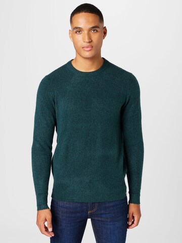 Revolution Sweater in Green: front