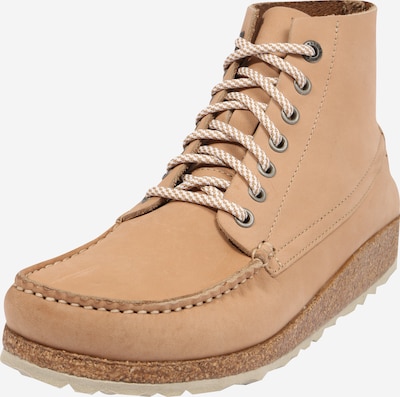 BIRKENSTOCK Botas con cordones 'Marton' en beige / crema / arena, Vista del producto