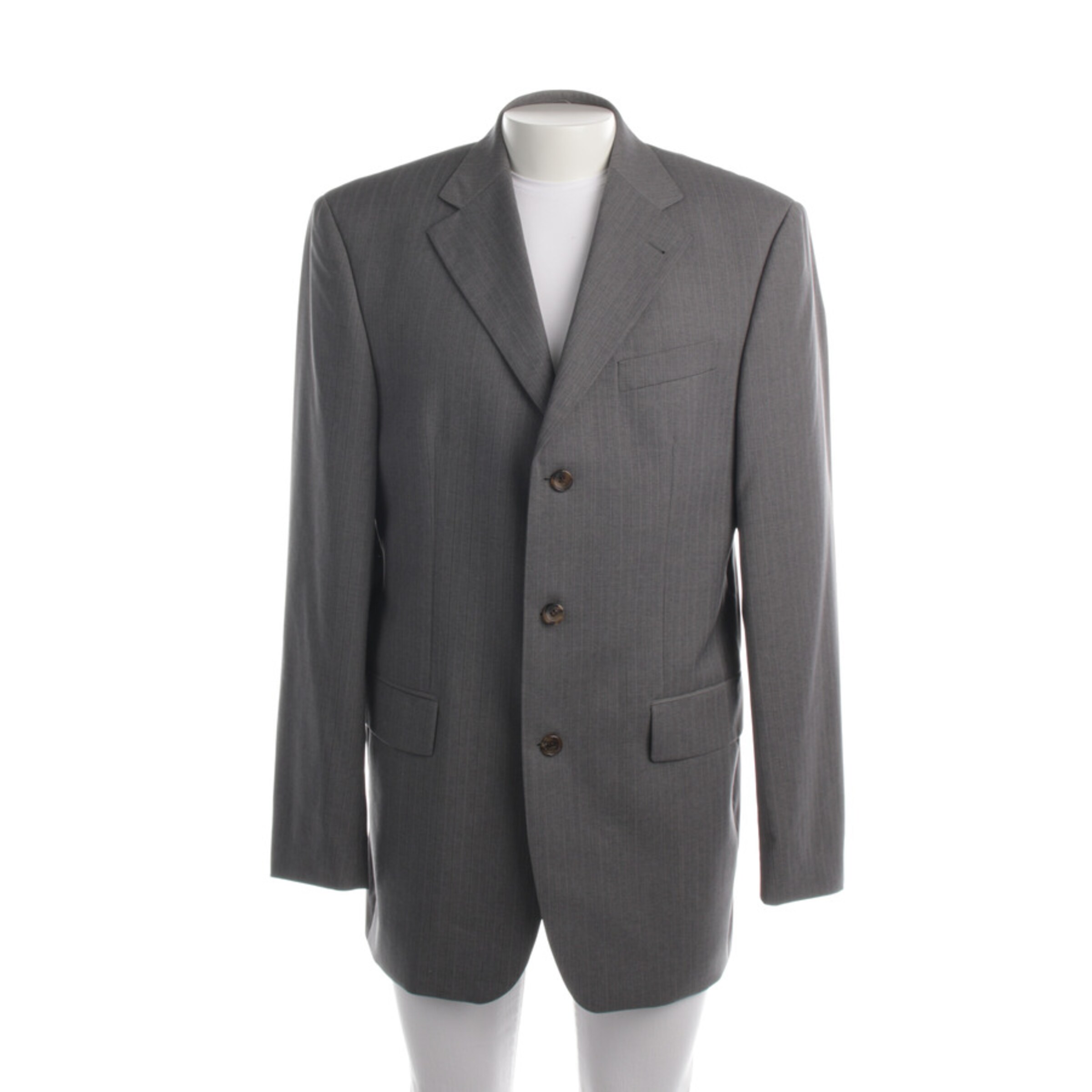 Windsor Suit Jacket in L-XL in Grey: front