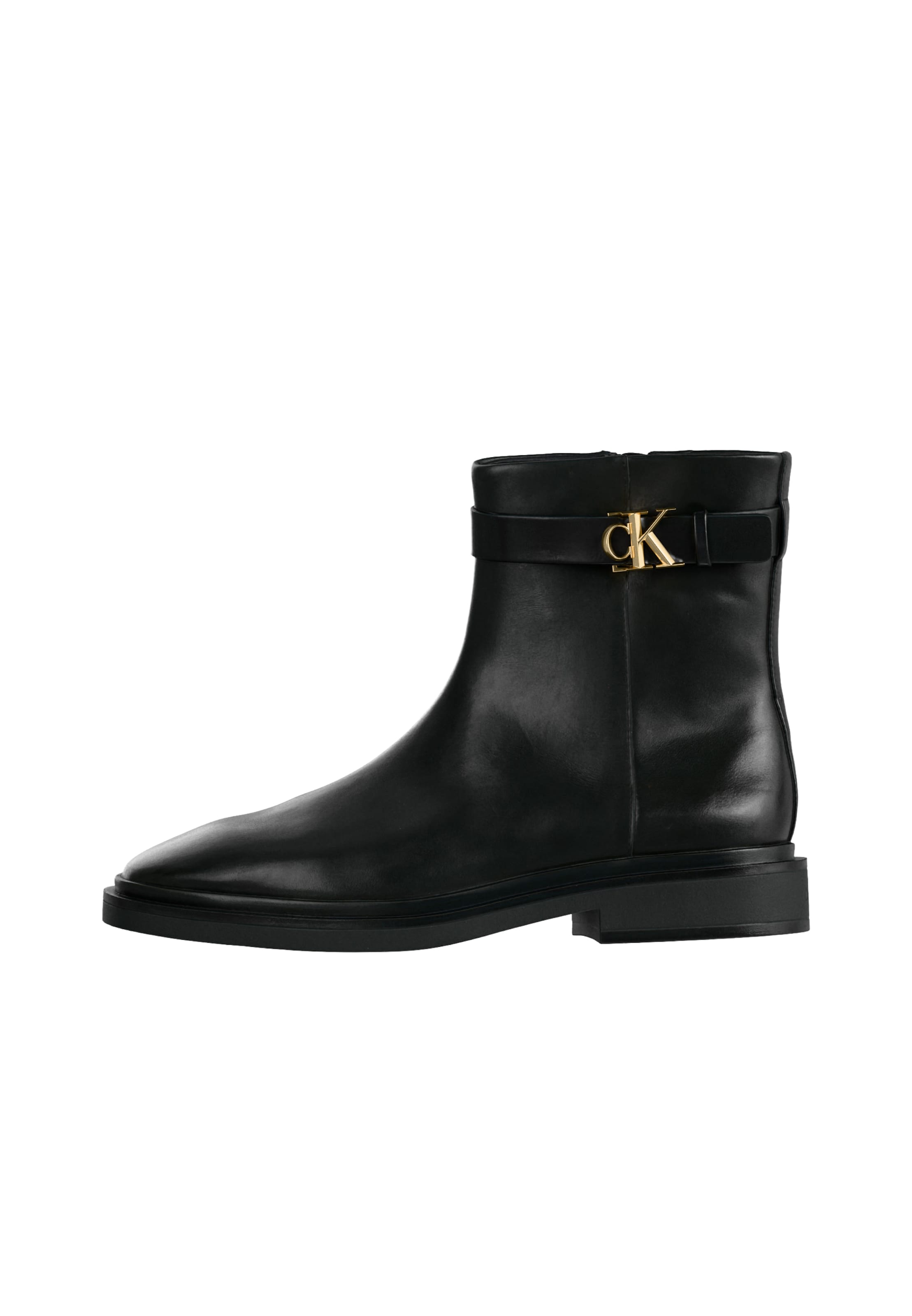 Calvin Klein Ankle Boots in Schwarz: Vorderseite