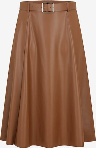 ruda Guido Maria Kretschmer Curvy Sijonas 'Sally': priekis