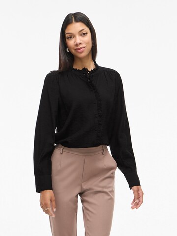VILA Bluse 'VIMALIMA' i sort: forside