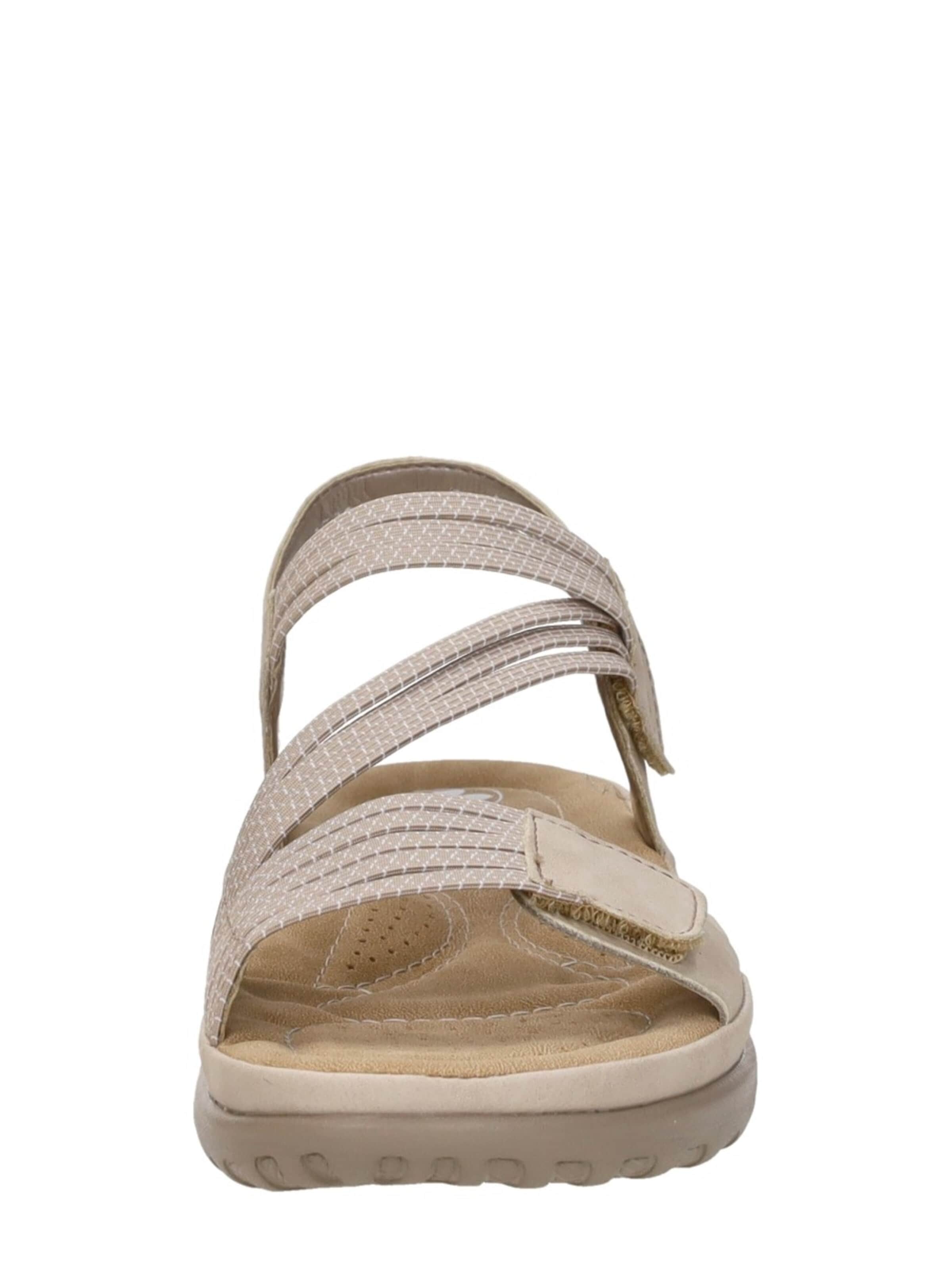 Sandales 'Sandalen Plat' Rieker en beige