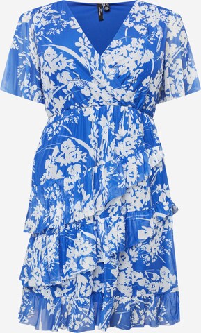 Vero Moda Curve Kleid 'WINNIE' in Blau: predná strana