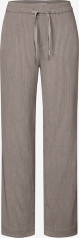 STREET ONE Loosefit Hose in Grau: Vorderseite