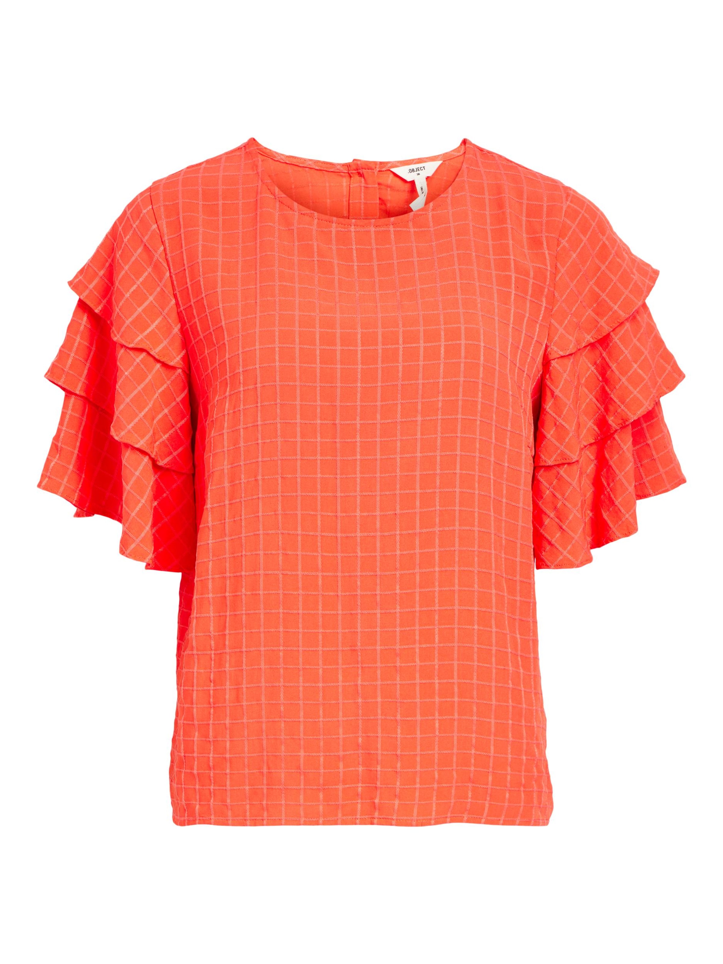 OBJECT - Blusa 'VIVA' em laranja: frente