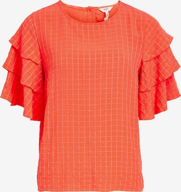 OBJECT - Blusa 'VIVA' en naranja: frente