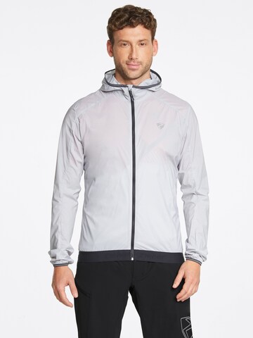 ZIENER Windjacke 'NEIHART' in Grau: Vorderseite