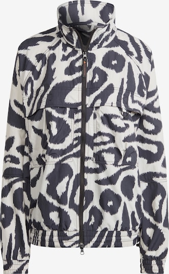 ADIDAS BY STELLA MCCARTNEY Sportska jakna ' Woven ' u siva / narančasta / bijela, Pregled proizvoda