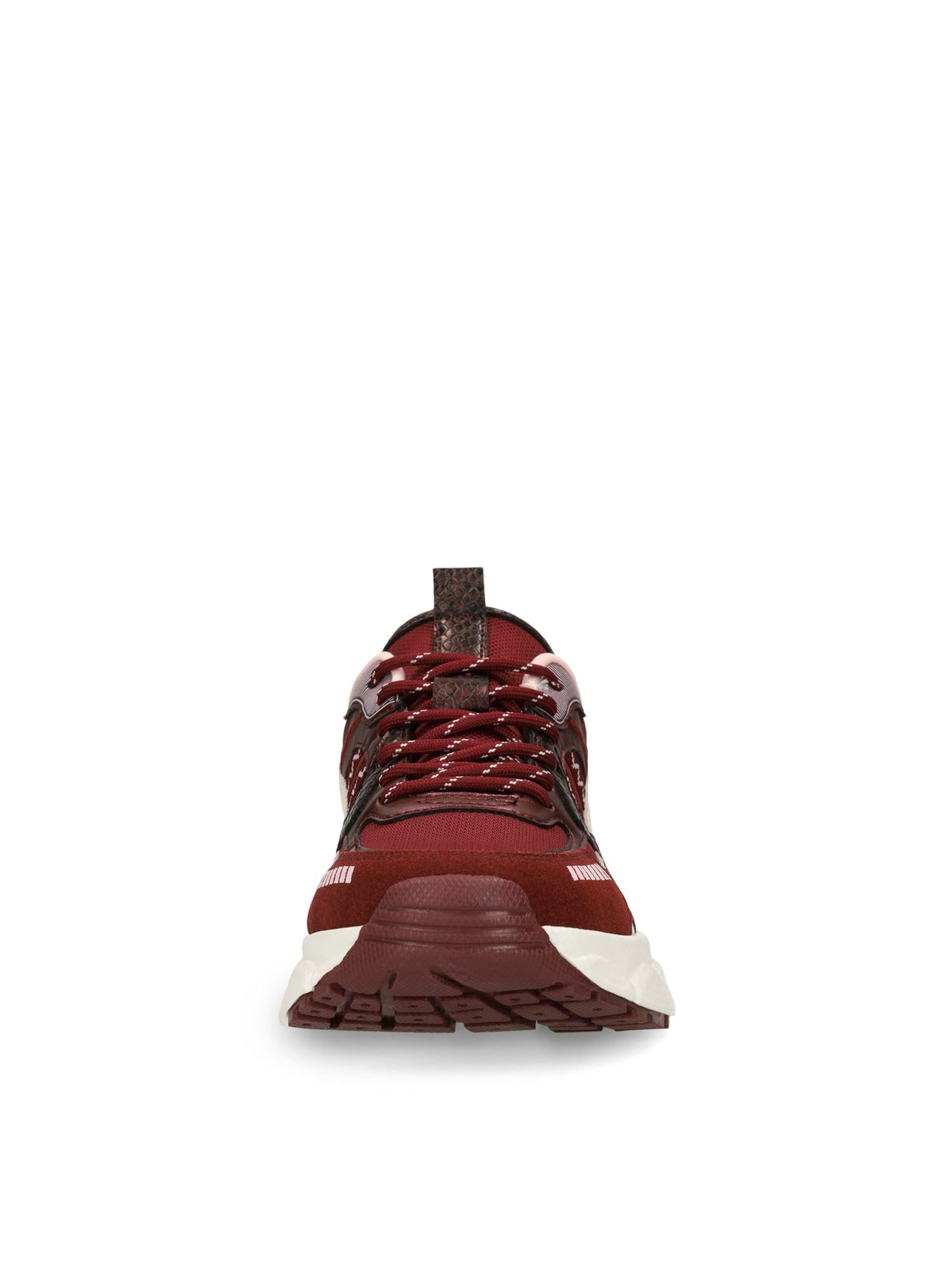 Baskets basses MANFIELD en rouge