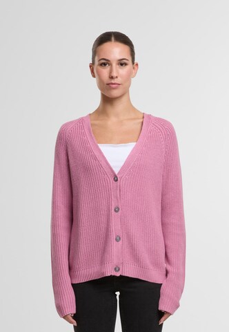 FYNCH-HATTON Gebreid vest in Roze: voorkant