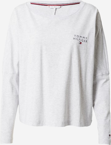 Tommy Hilfiger Underwear Pajama Shirt in Grey: front