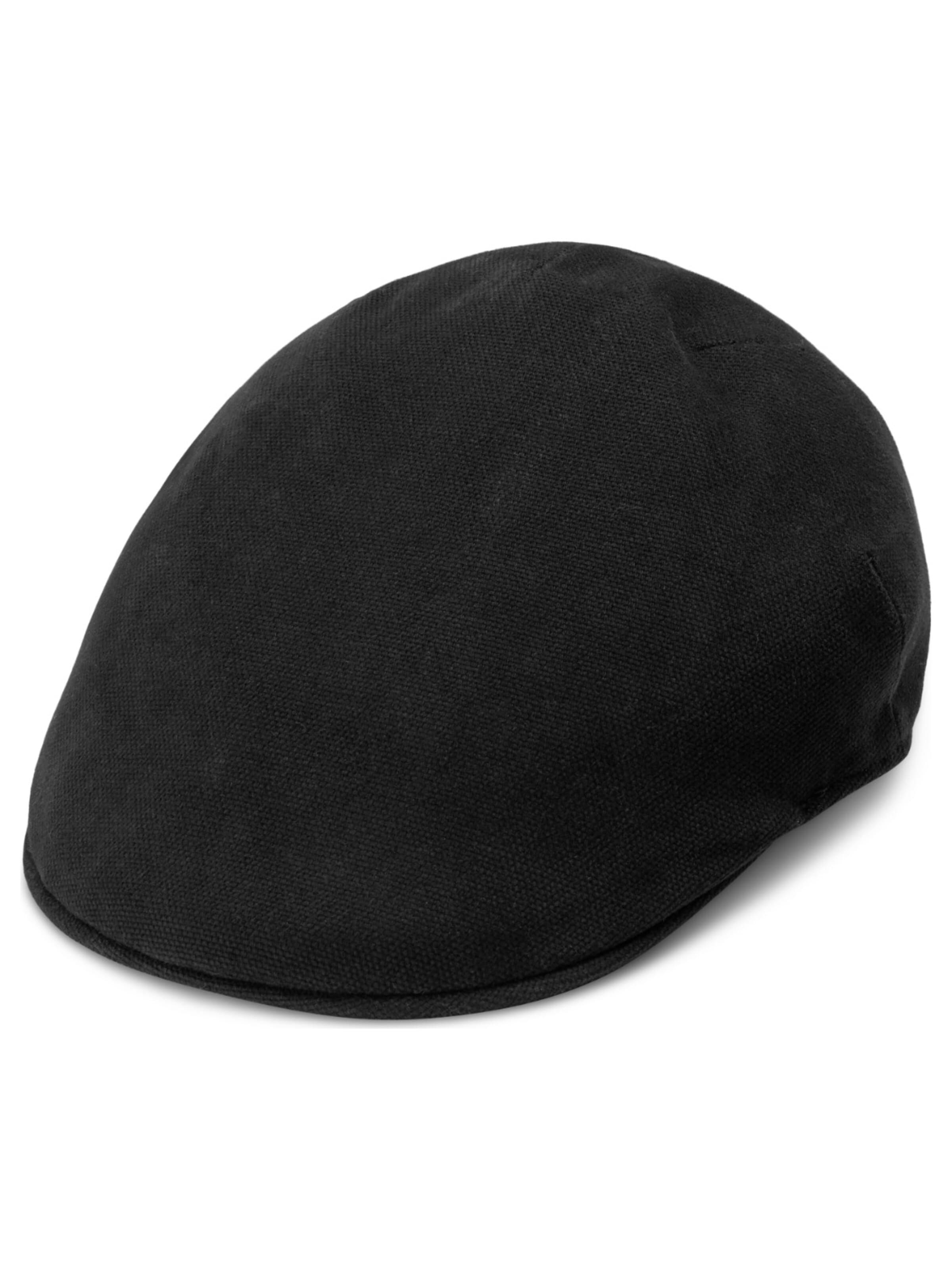 Fawler Hat 'Mario' i sort: forside
