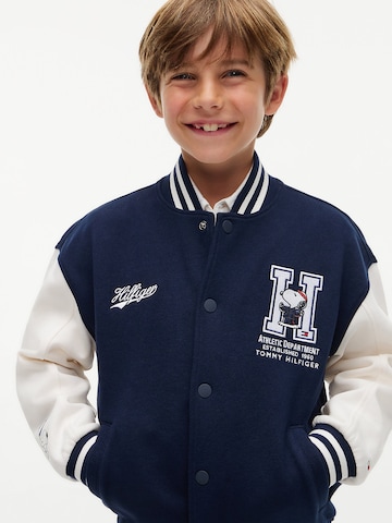 TOMMY HILFIGER Between-season jacket 'PEANUTS' in Blue