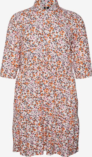 Vero Moda Curve Košulja haljina u tamno plava / narančasta / roza / bijela, Pregled proizvoda