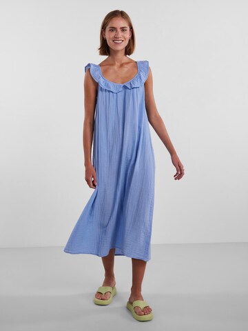 PIECES Summer Dress 'Lelou' in Blue