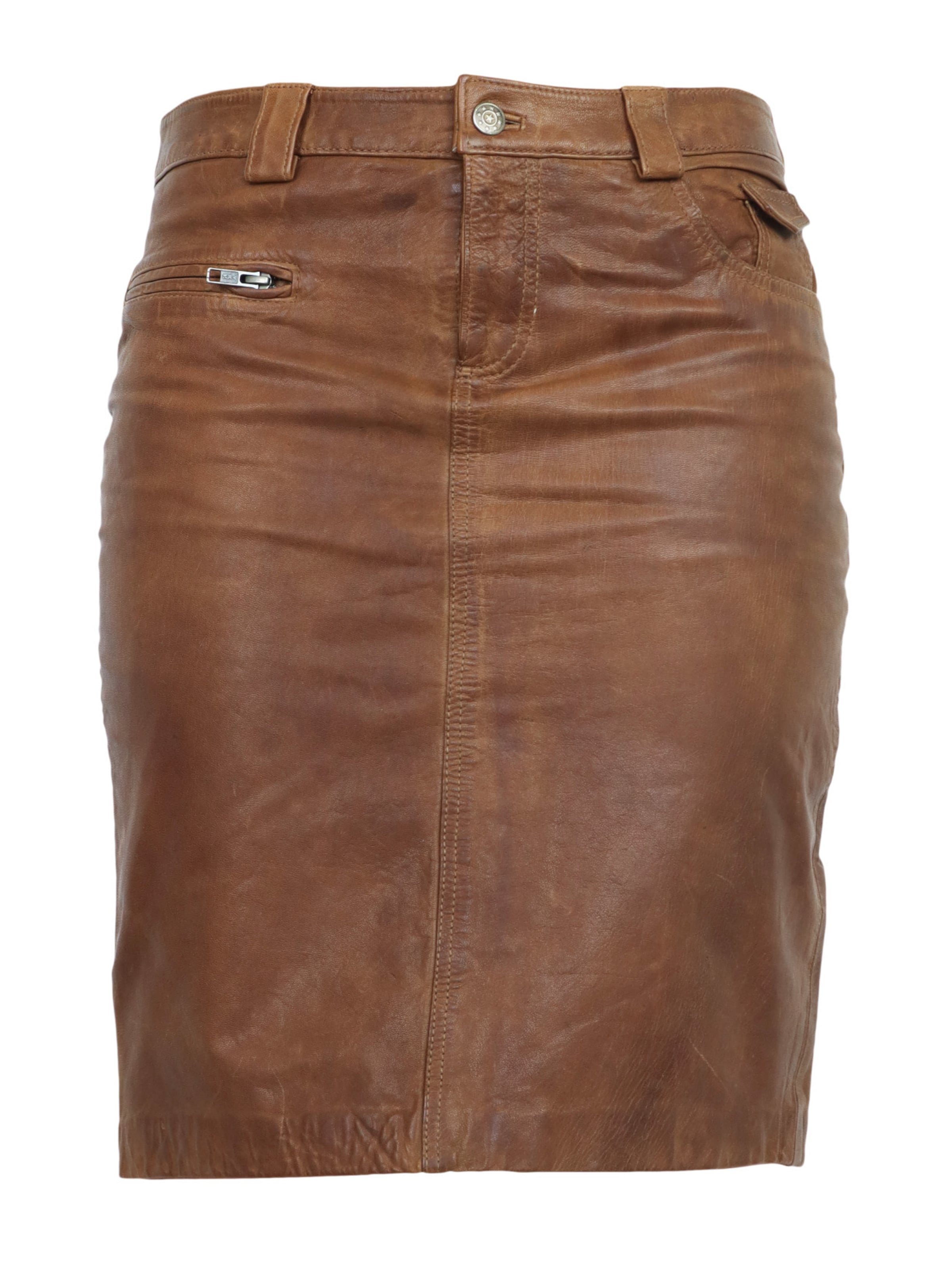 Gonna '0132' di RICANO in marrone: frontale