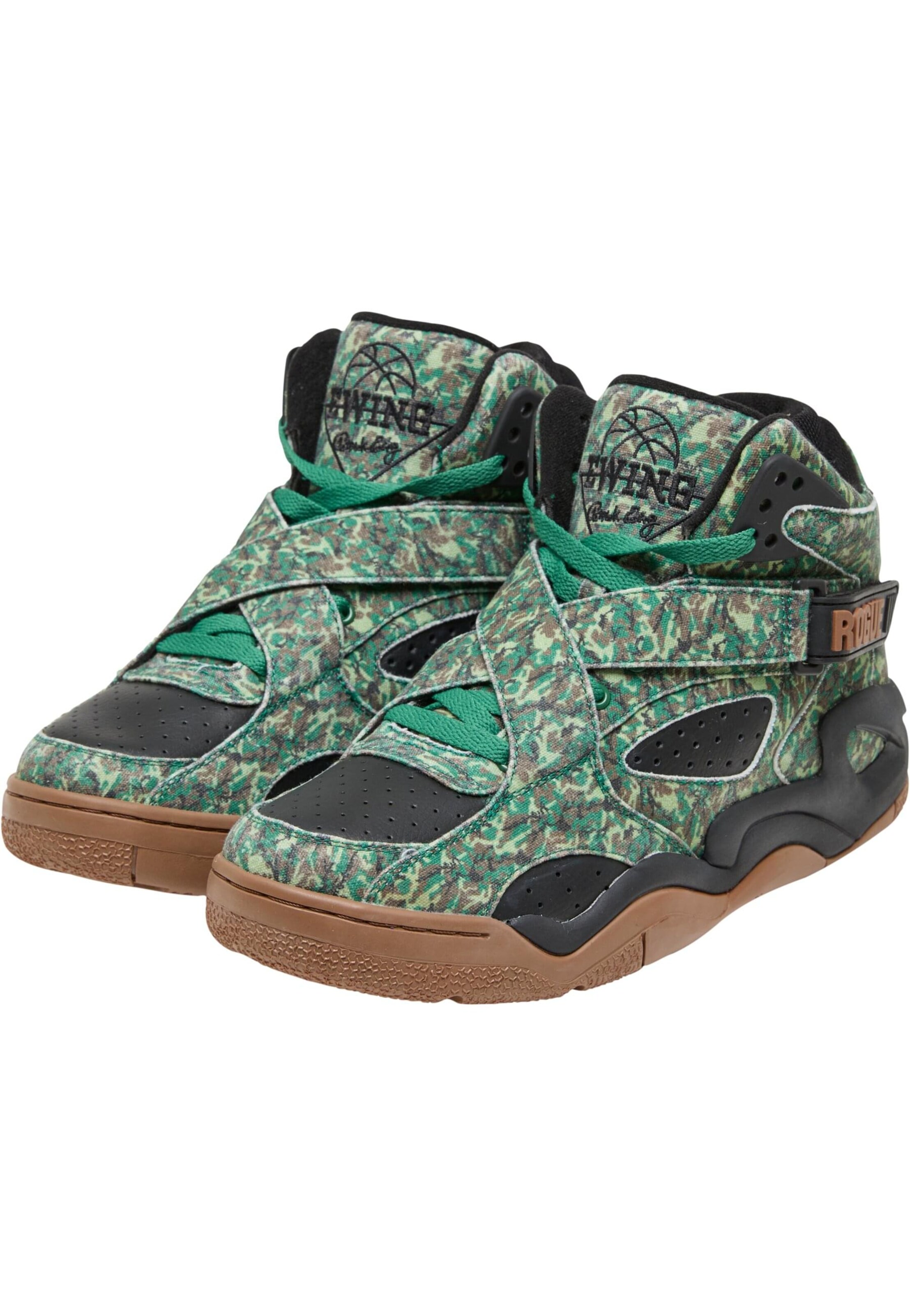 Baskets hautes 'Rogue M.O.P' Ewing en vert