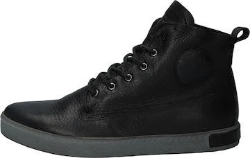 BLACKSTONE Sneakers hoog 'ICON' in Zwart: voorkant