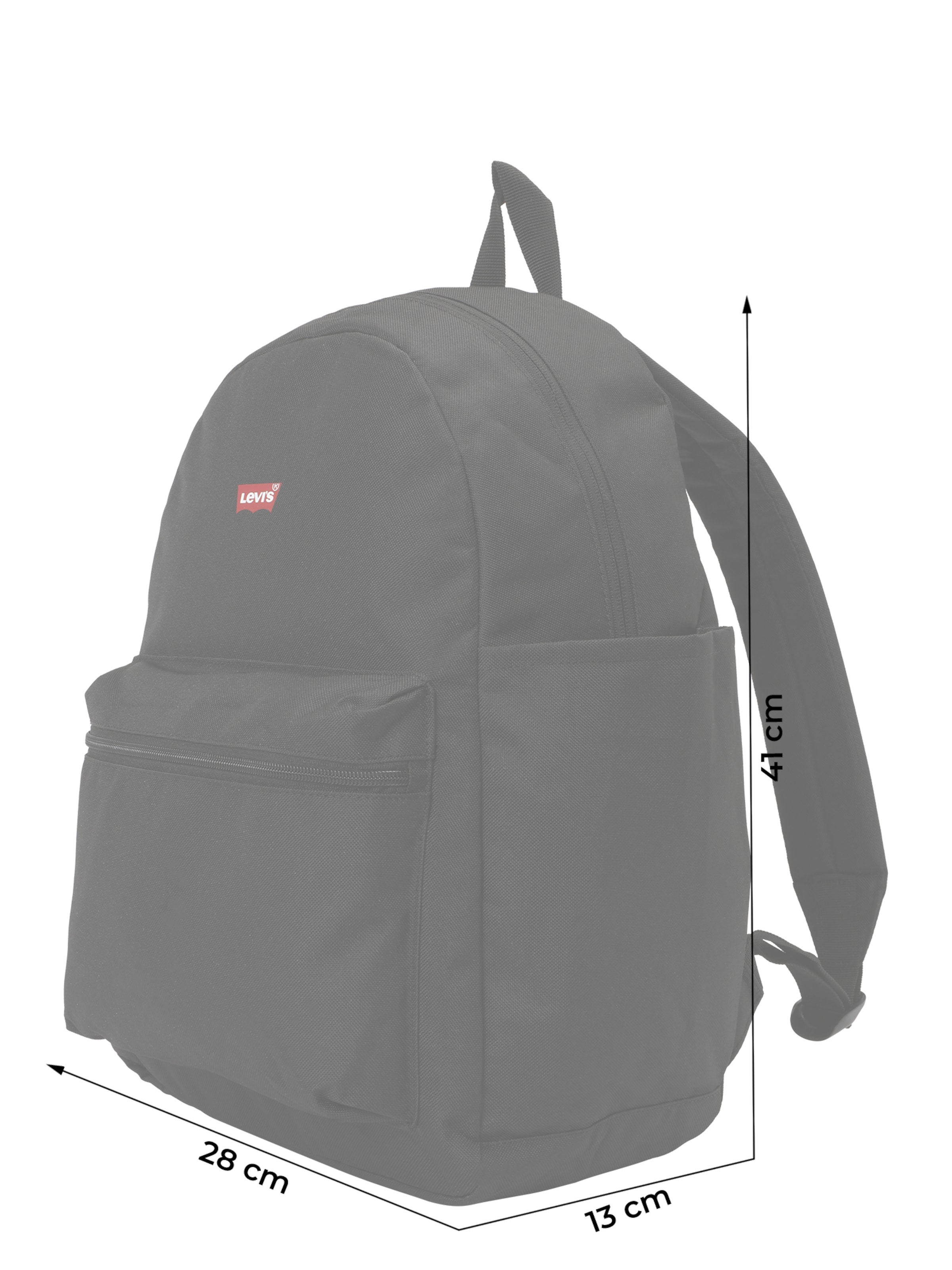 LEVI'S ® Rygsæk 'Basic Backpack' i sort