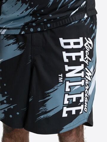 Largi Pantaloni 'Barnby' de la Benlee pe negru