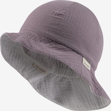 STERNTALER Hat in Purple: front