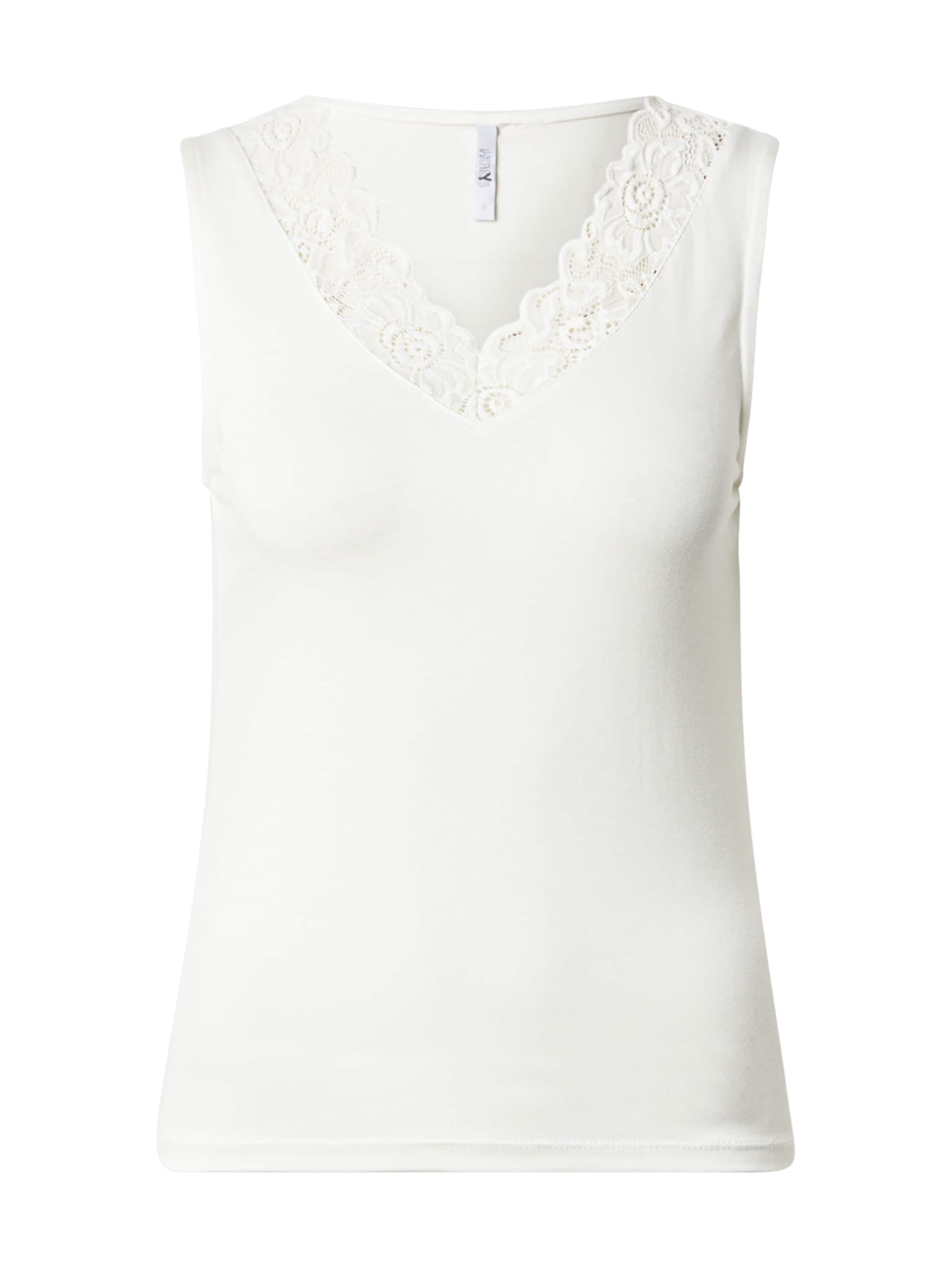 Hailys Top 'Ti44na' – bílá: přední strana