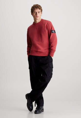 Calvin Klein Jeans Sweatshirt in Red