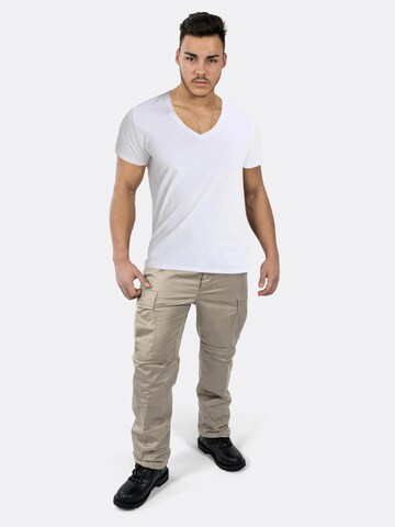 Regular Pantalon outdoor 'Trooper' normani en beige