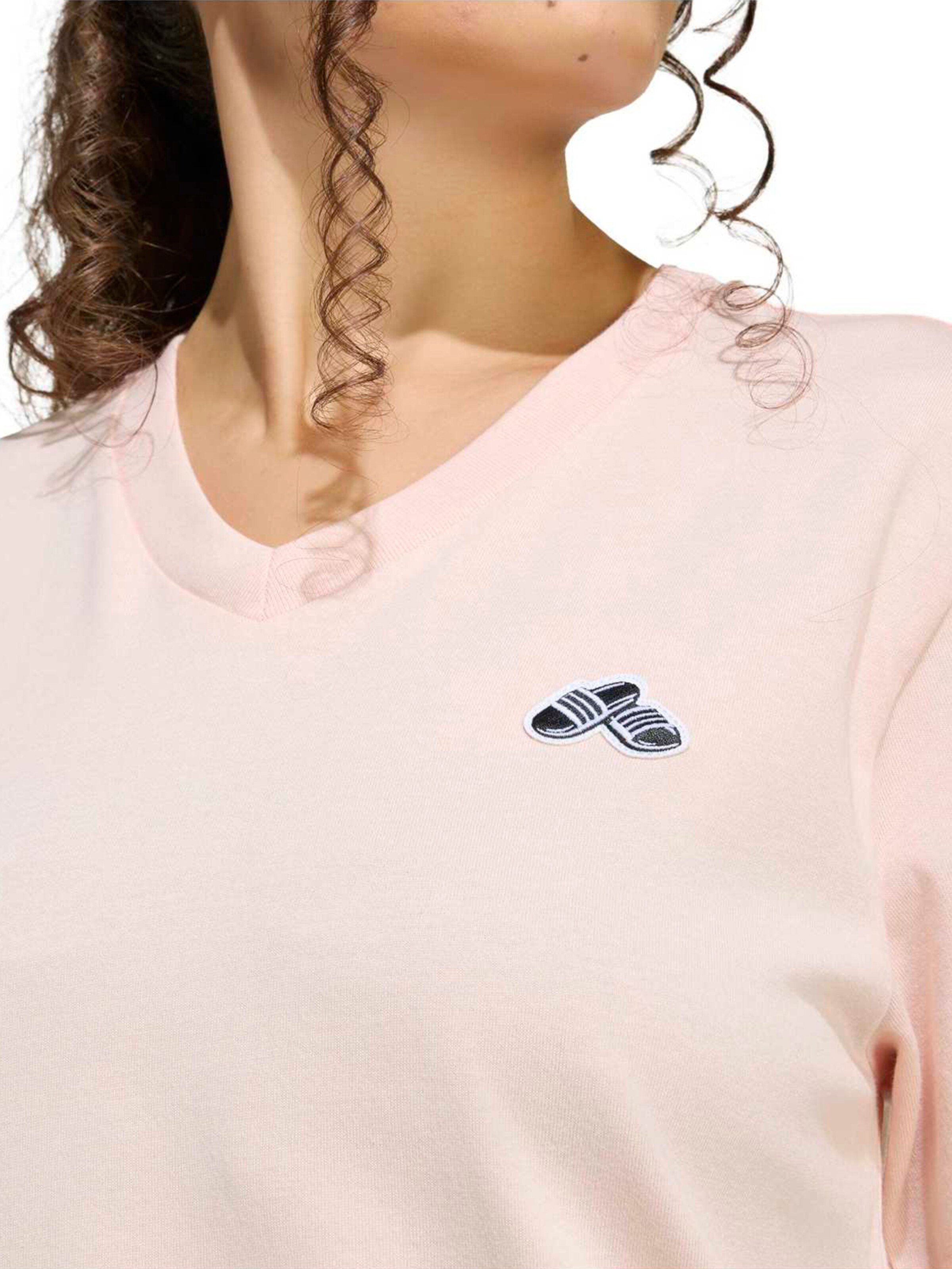 ADIDAS SPORTSWEAR Λειτουργικό μπλουζάκι 'SLIDE' σε ροζ