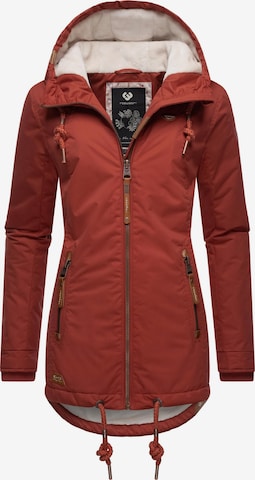 Veste d’hiver 'Zuzka' Ragwear en rouge : devant
