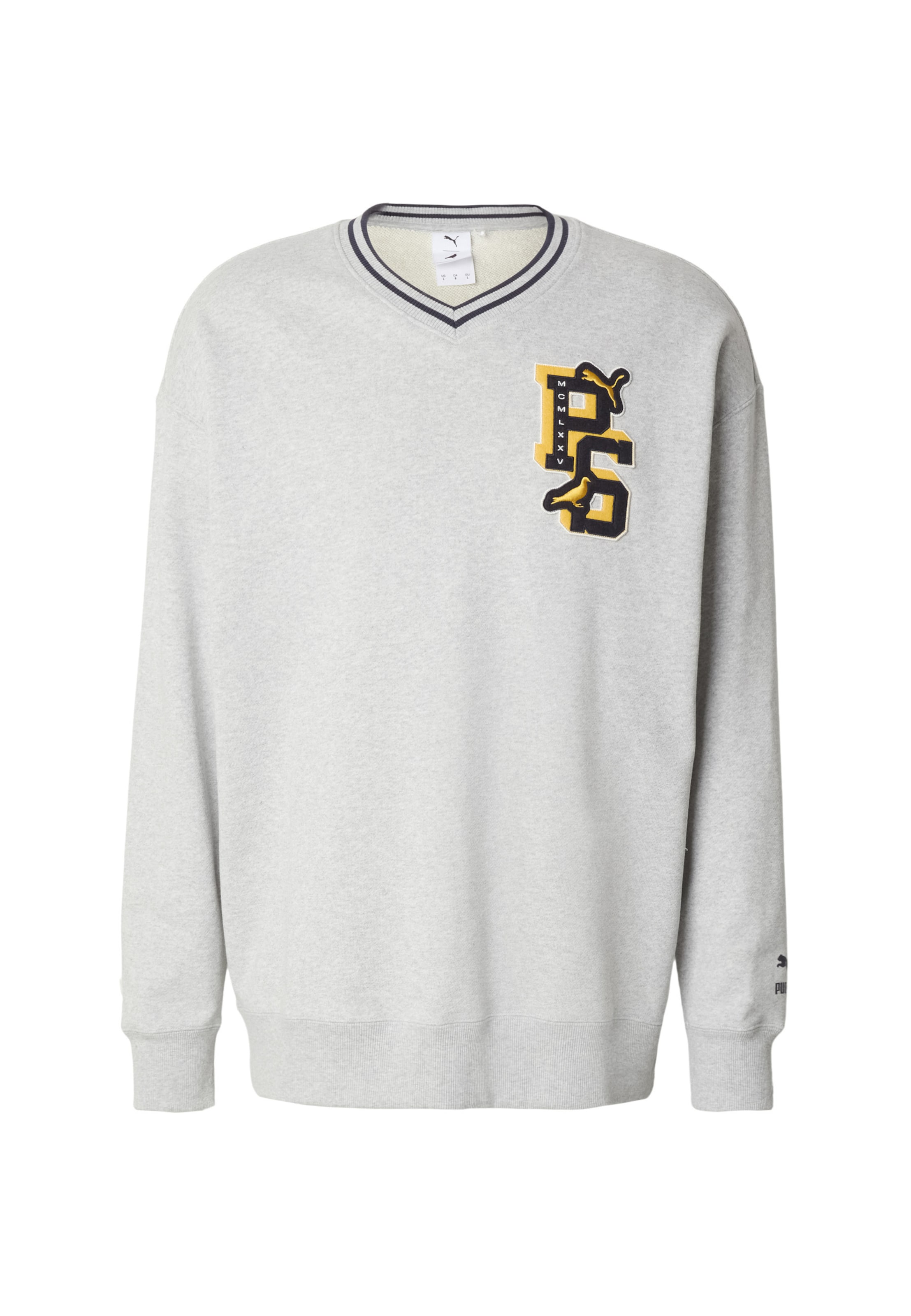 PUMA Mikina 'Puma X Staple' – šedá: přední strana