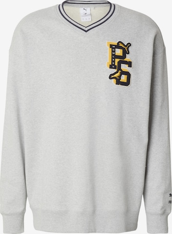 PUMA Mikina 'Puma X Staple' – šedá: přední strana