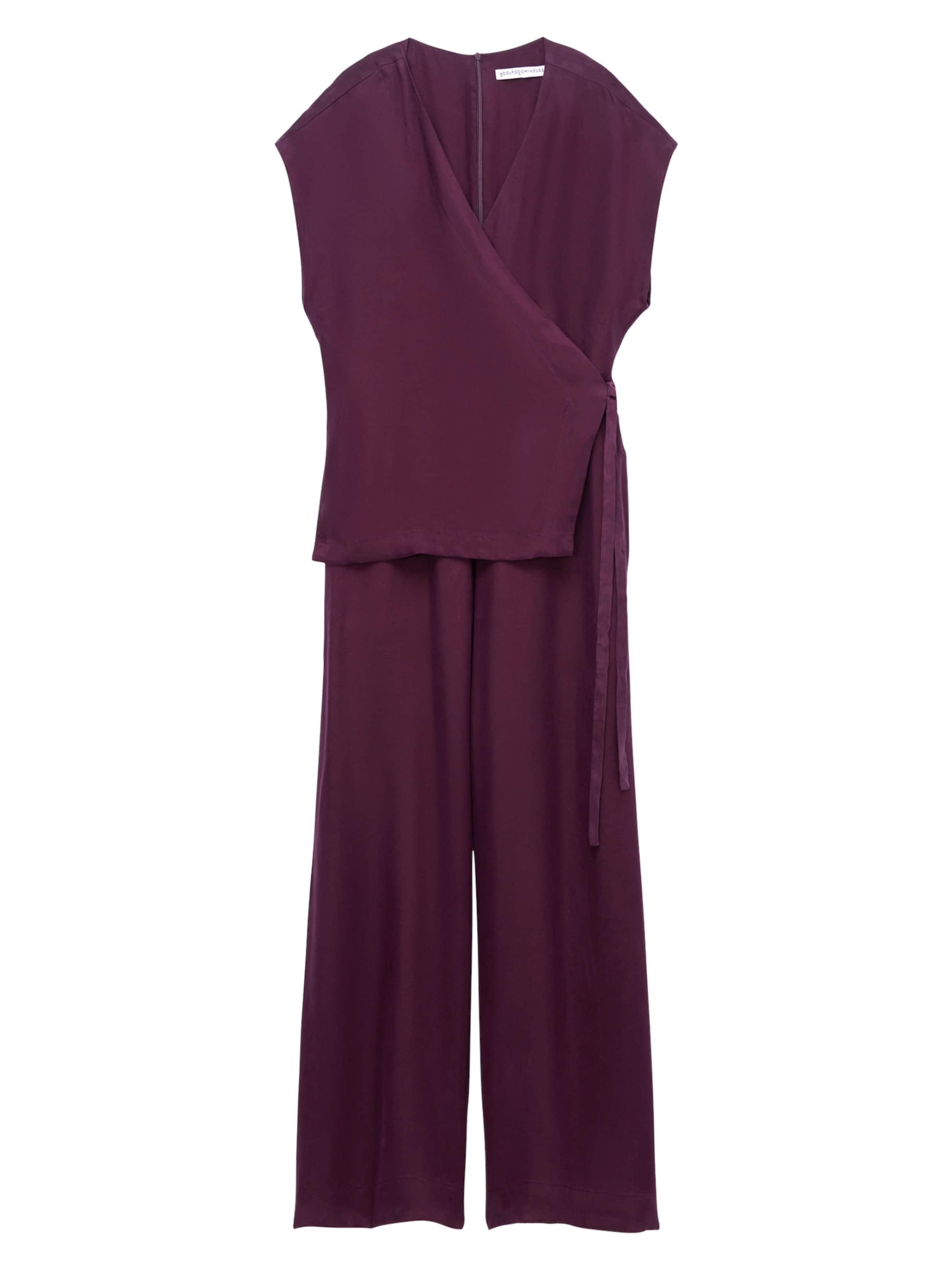 Adolfo Dominguez Комбинезон в Лиловый: спереди