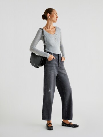 Scalpers Regular Jeans in Schwarz