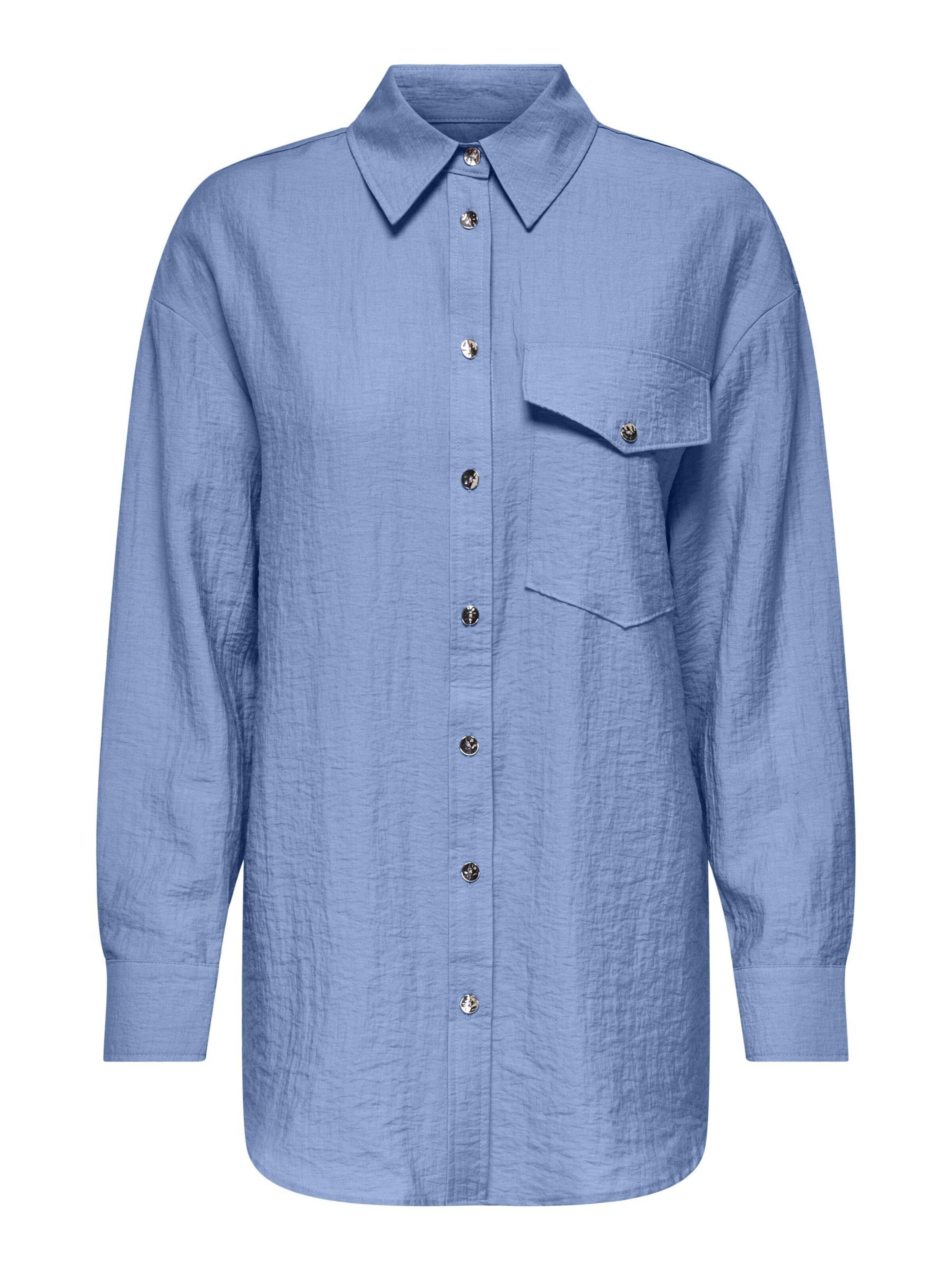 ONLY Blouse 'TANIA' in Blue: front
